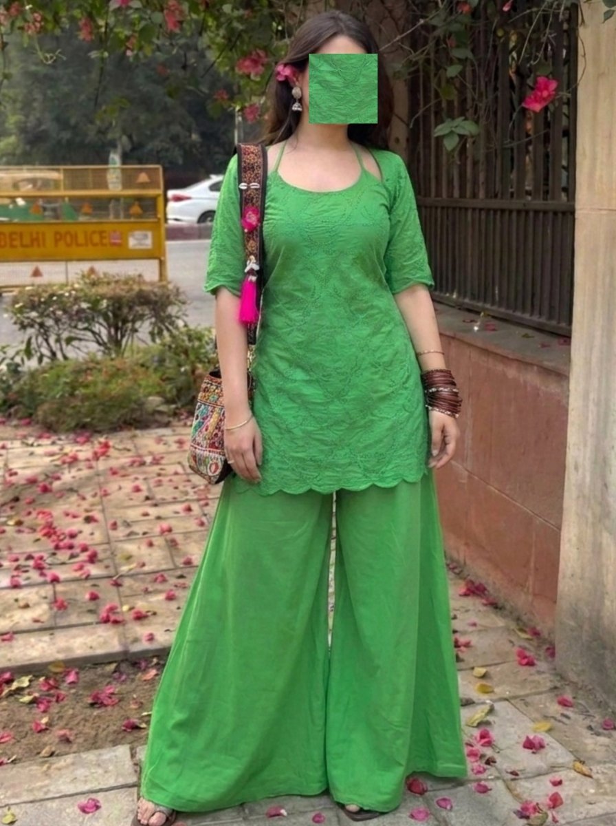 2pc Forest Indian inspired kurti set - Kolari official2pc Forest Indian inspired kurti set2pc Forest Indian inspired kurti set