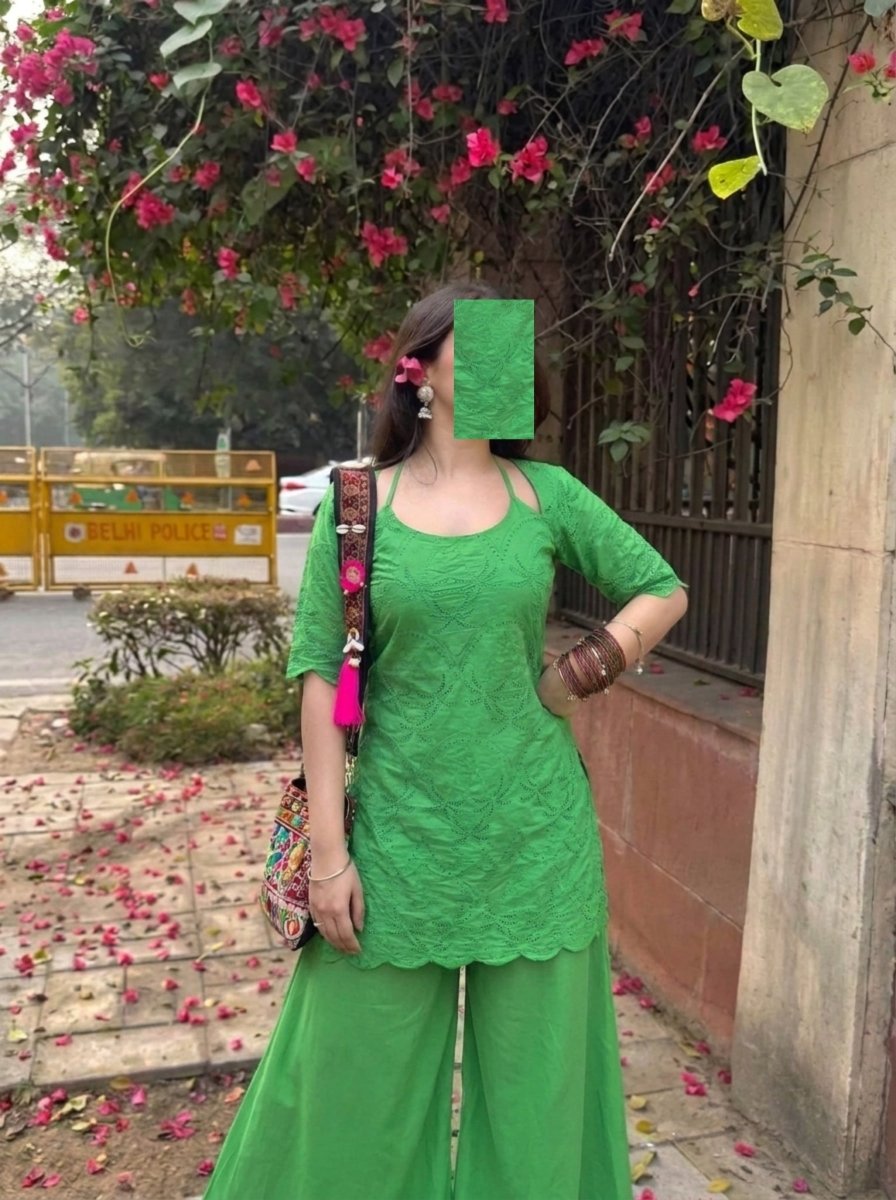 2pc Forest Indian inspired kurti set - Kolari official2pc Forest Indian inspired kurti set2pc Forest Indian inspired kurti set