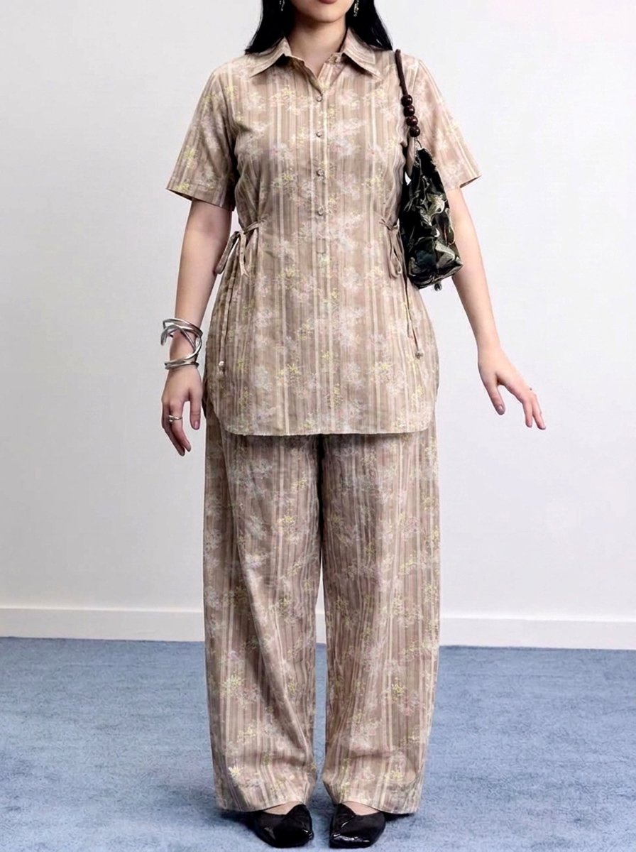 2pc moose brown co-ord set - Kolari official2pc moose brown co-ord set2pc moose brown co-ord set