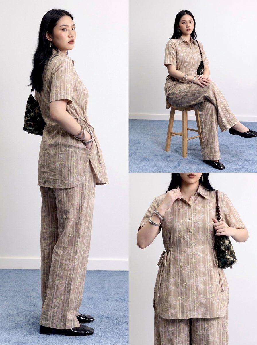 2pc moose brown co-ord set - Kolari official2pc moose brown co-ord set2pc moose brown co-ord set