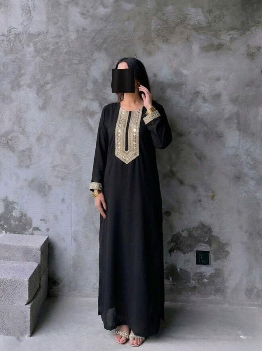 3pc gorgette Qawali outfit - Kolari official3pc gorgette Qawali outfit3pc gorgette Qawali outfit