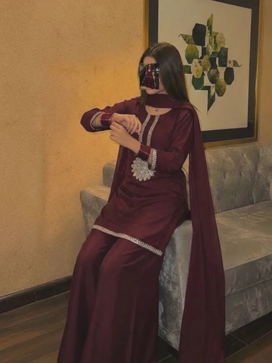 3pc Maroon sets - Kolari official3pc Maroon sets3pc Maroon sets