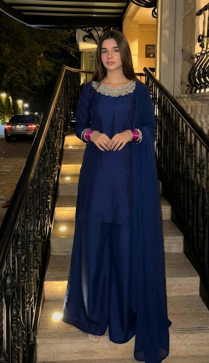 3pc Noor sharara outfit - Kolari official3pc Noor sharara outfit3pc Noor sharara outfit