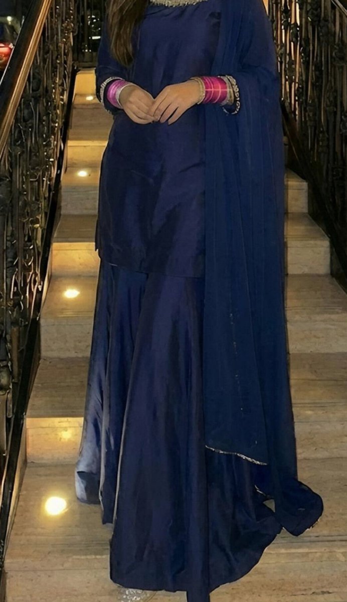 3pc Noor sharara outfit - Kolari official3pc Noor sharara outfit3pc Noor sharara outfit