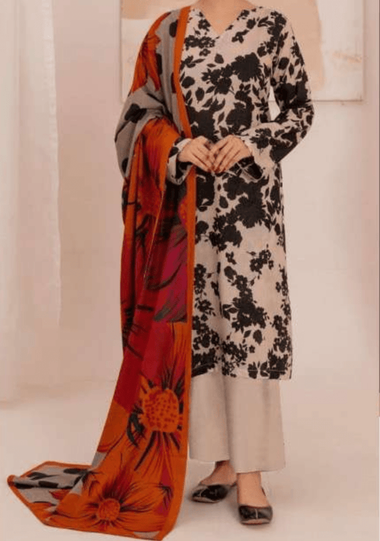 Brown & black by Ethnic ( unstitched 3pc ) - Kolari officialBrown & black by Ethnic ( unstitched 3pc )Brown & black by Ethnic ( unstitched 3pc )