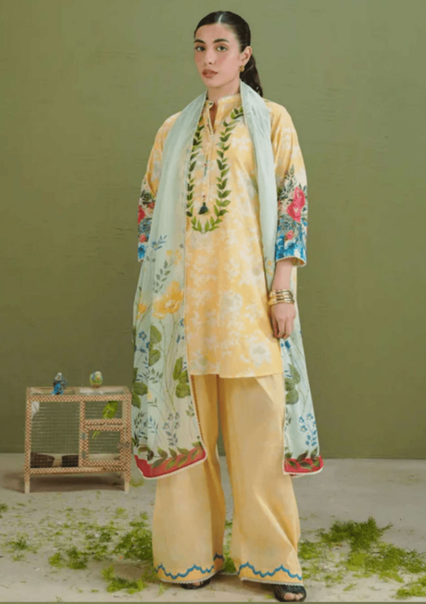 Butter yellow by Coco by zarashajhan ( unstitched 3pc ) - Kolari officialButter yellow by Coco by zarashajhan ( unstitched 3pc )Butter yellow by Coco by zarashajhan ( unstitched 3pc )