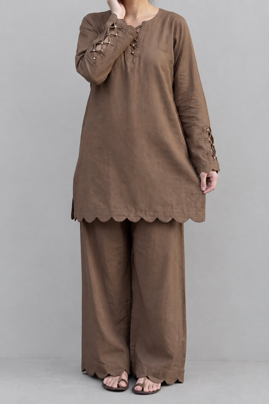 Coffee solid coord set🤎 - Kolari officialCoffee solid coord set🤎Coffee solid coord set🤎