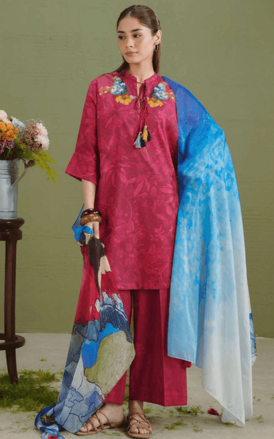 Magenta by Coco by zarashajhan ( unstitched 3pc ) - Kolari officialMagenta by Coco by zarashajhan ( unstitched 3pc )Magenta by Coco by zarashajhan ( unstitched 3pc )