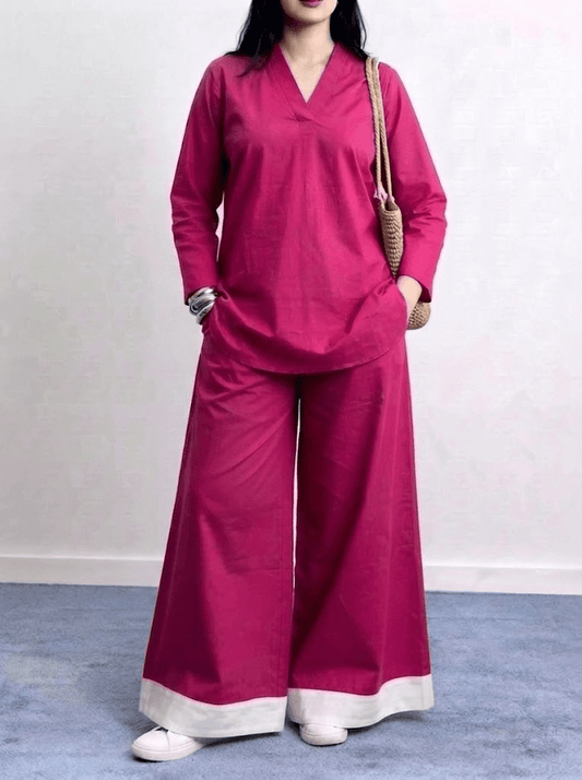 Magenta pink coord set ( pockets included ) - Kolari officialMagenta pink coord set ( pockets included )Magenta pink coord set ( pockets included )