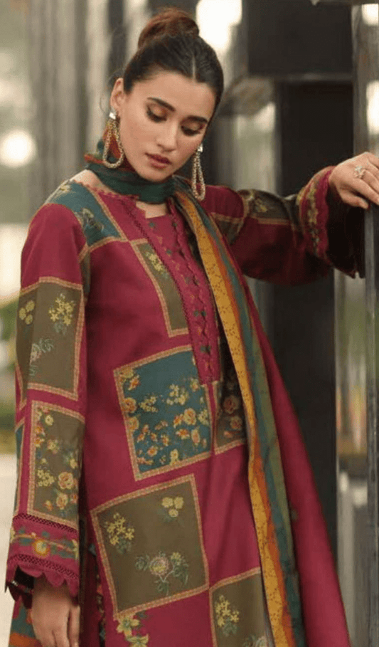 Maroon by Ethnic ( unstitched 3pc set ) - Kolari officialMaroon by Ethnic ( unstitched 3pc set )Maroon by Ethnic ( unstitched 3pc set )