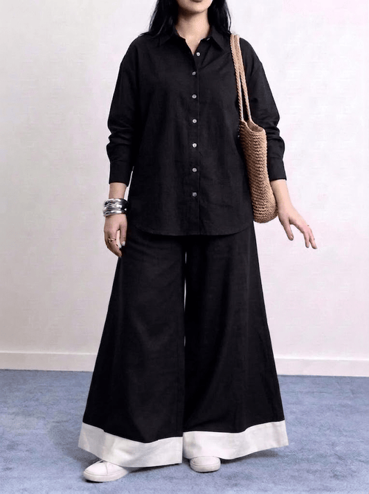 Midnight black co ord set ( pockets included) - Kolari officialMidnight black co ord set ( pockets included)Midnight black co ord set ( pockets included)