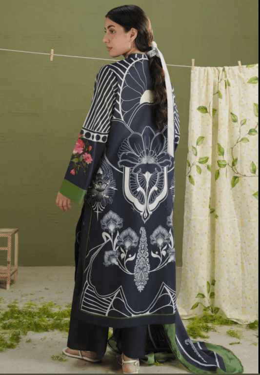 Navy black by Coco by zarashajhan ( unstitched-3pc ) - Kolari officialNavy black by Coco by zarashajhan ( unstitched-3pc )Navy black by Coco by zarashajhan ( unstitched-3pc )